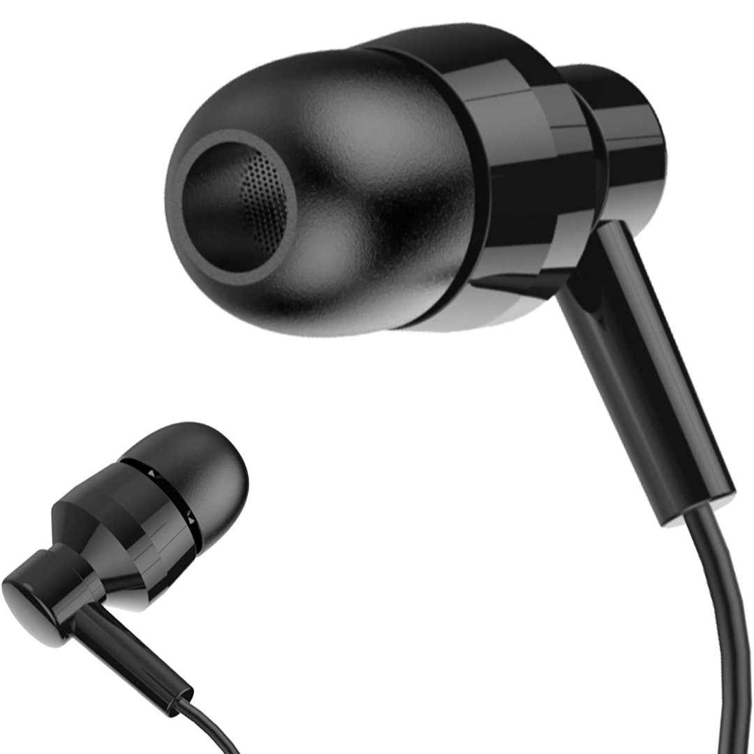 zimba Ubon GP 321 Champ Earphone Wired Headset Black In the Ear