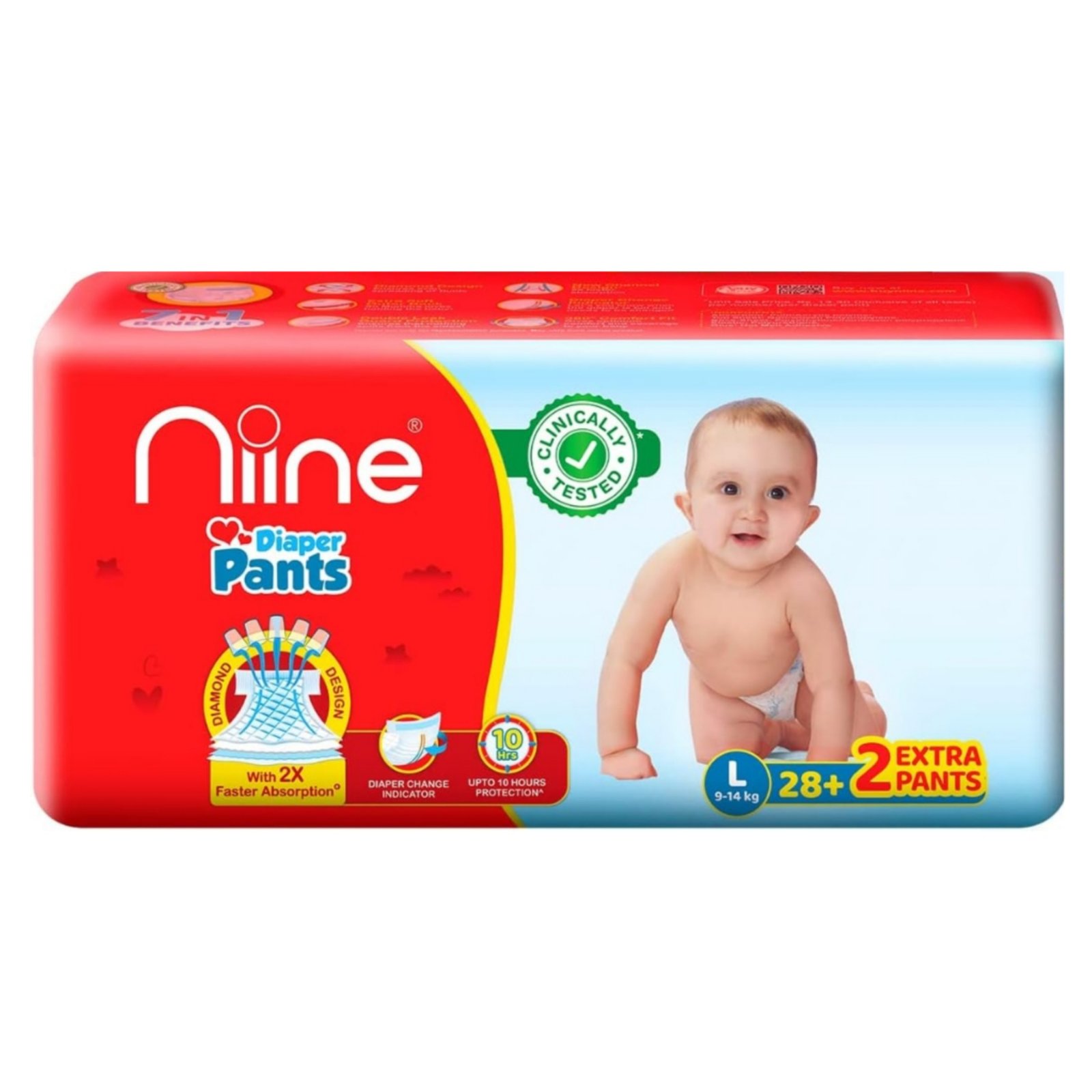 Buy LuvLap Baby Diaper Pants - Up To 12 Hours Protection, Ultra Soft,  Anti-Rash, M Online at Best Price of Rs 1 - bigbasket
